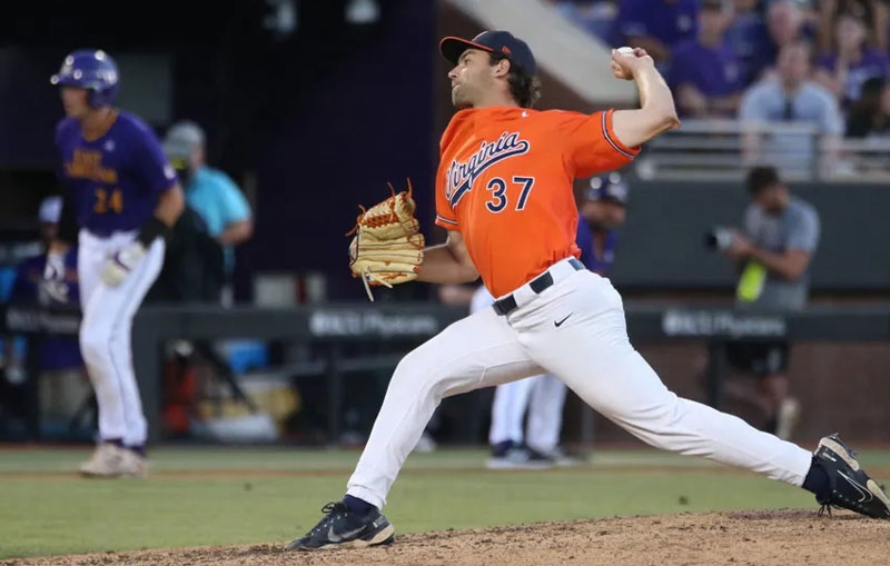 Brian Gursky pitching