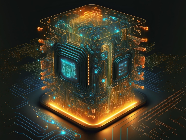 Image of quantum computing