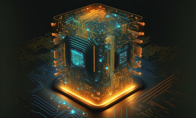 Image of quantum computing
